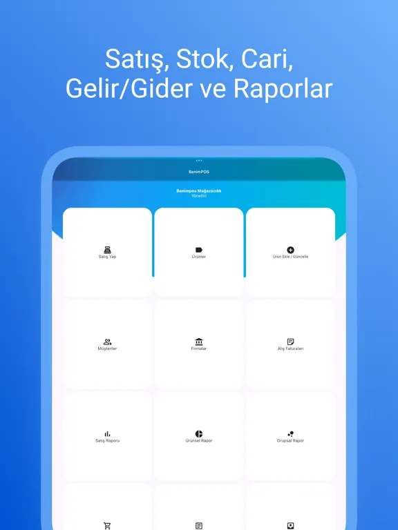 BenimPOS Pro iPad  스크린샷