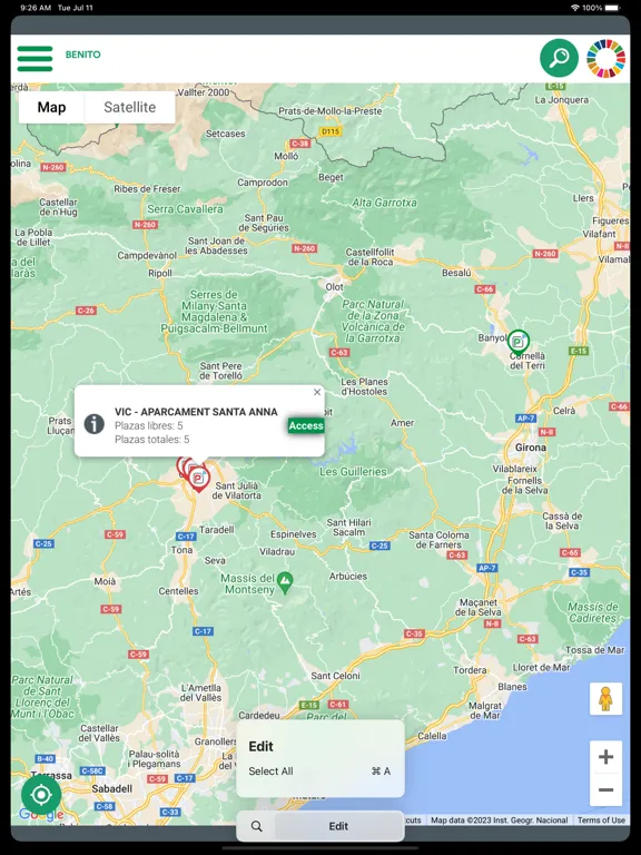 Benito Urban iPad  Screenshots