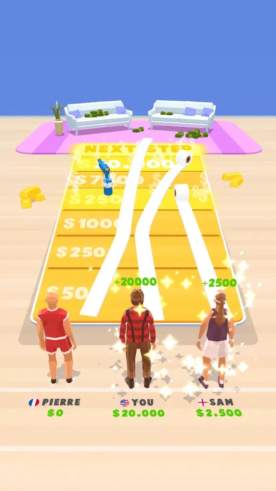 Скриншоты Money Roll 3D
