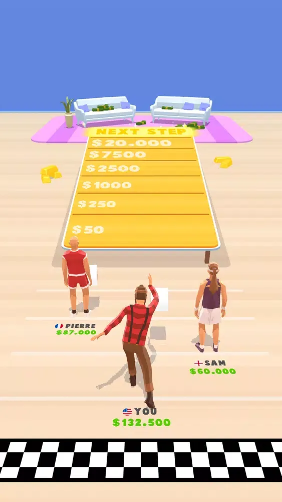 Скриншоты Money Roll 3D