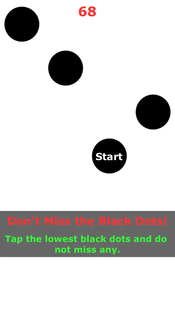 Don't Miss the Black Dots Screenshots