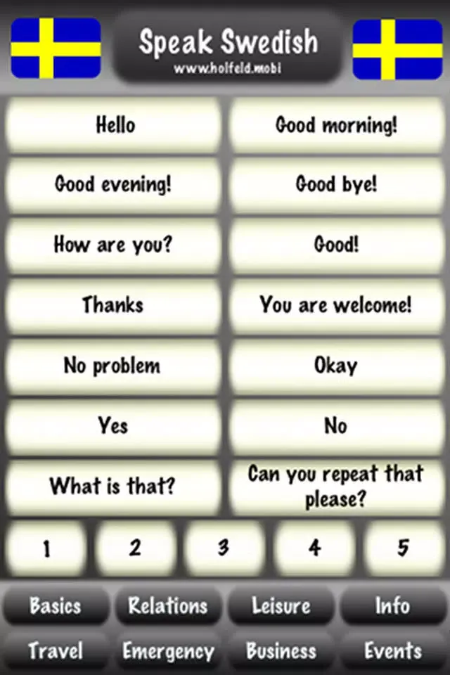Speak Swedish应用截图