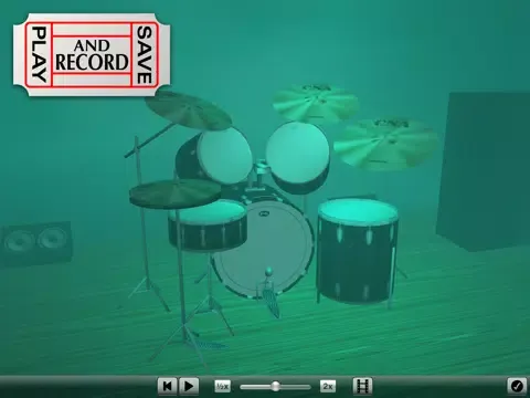 Capturas de tela do Spotlight Drums Pro ~ The drum set formerly known as 3D Drum Kit iPad 