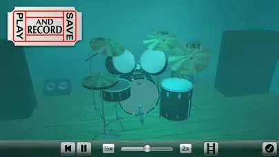 Capturas de tela do Spotlight Drums Pro ~ The drum set formerly known as 3D Drum Kit