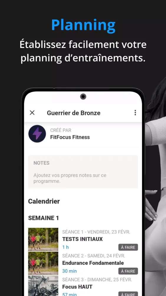 FitFocus Fitness Screenshots
