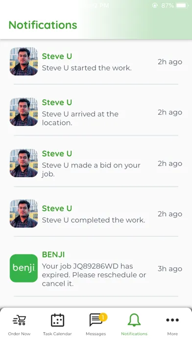 benji - handyman, lawn mowing Screenshots