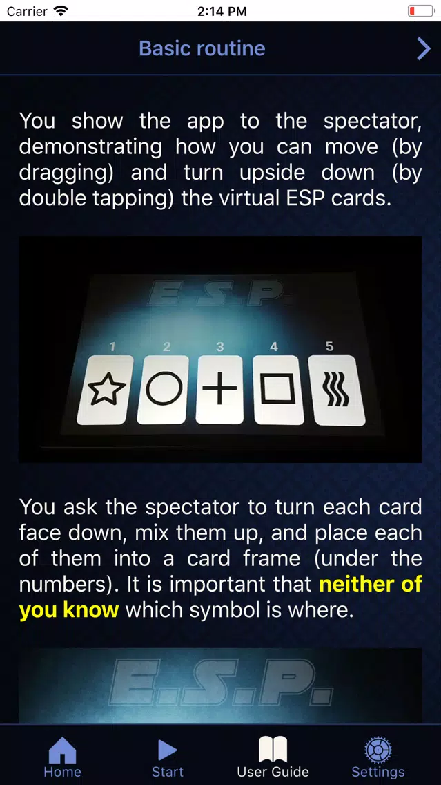 ESP Test (BS Magic) स्क्रीनशॉट