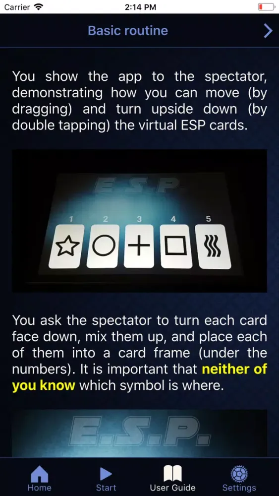 Tangkapan skrin ESP Test (BS Magic)