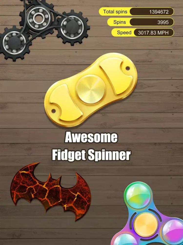 Fidget Hand Spinner iPad Screenshots