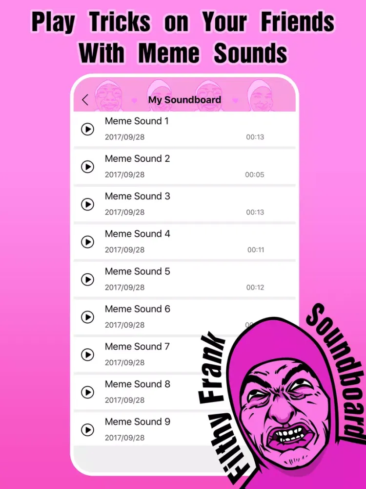 صور Filthy Frank Soundboard iPad 