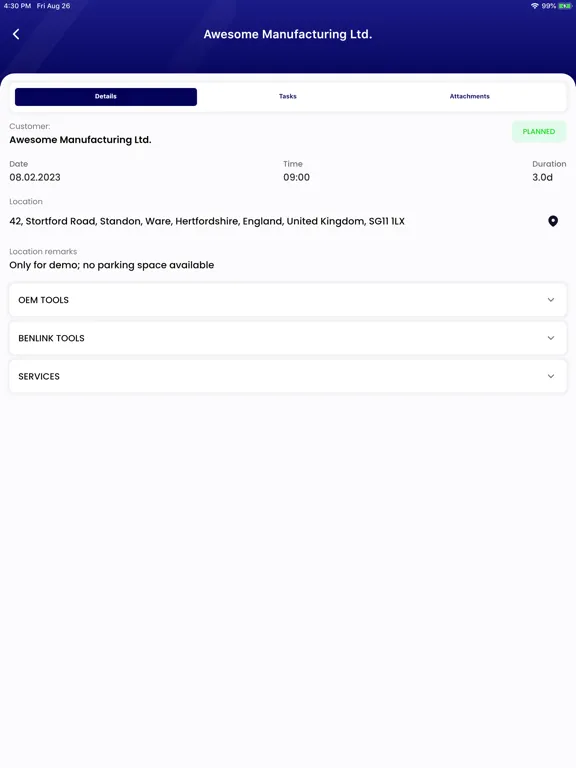 BenLink Toolbox iPad  스크린샷