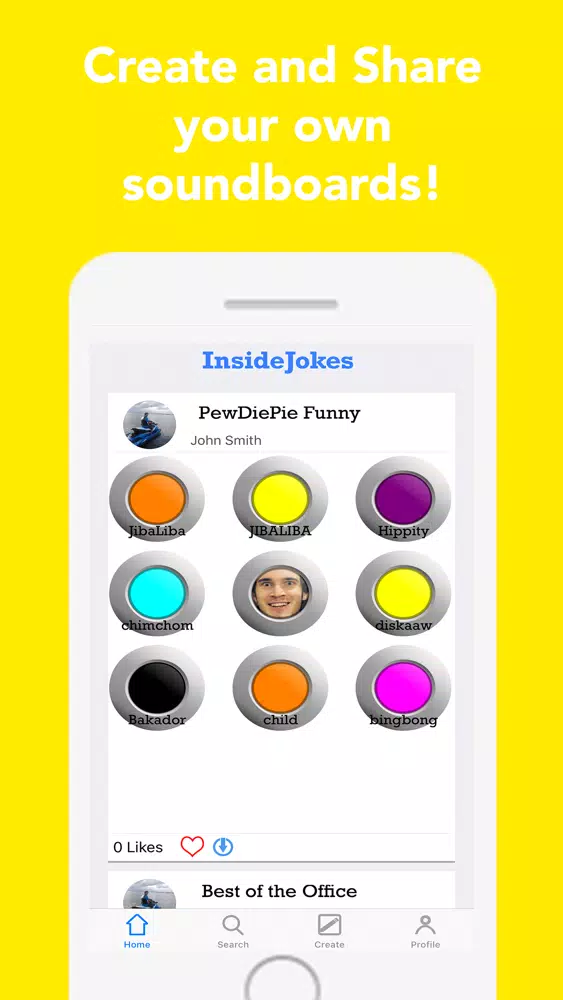Inside Jokes - Soundboard應用截圖