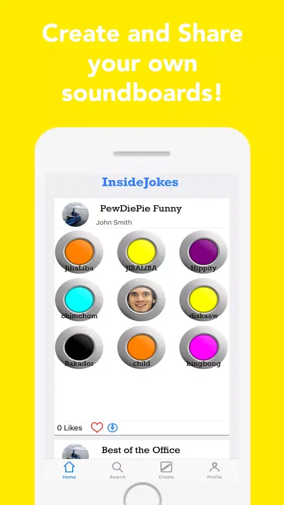 Screenshot di Inside Jokes - Soundboard
