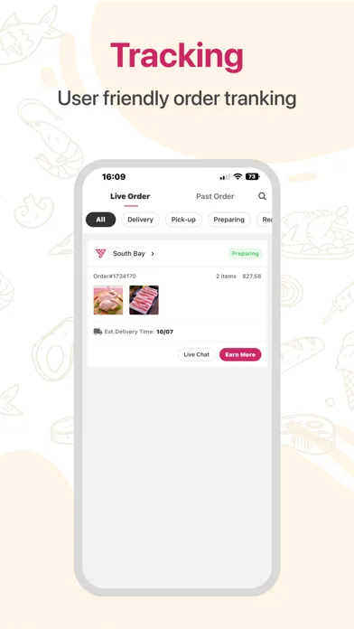 Screenshot di Yesmeal