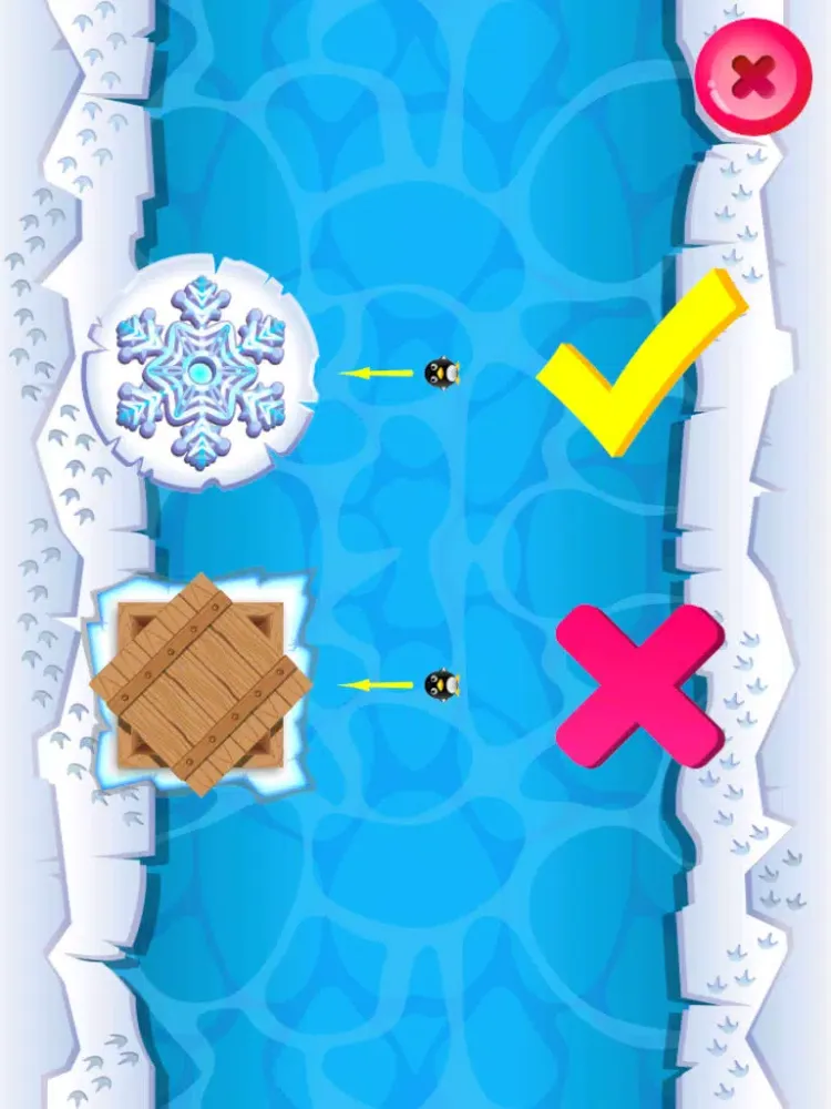 Winter Penguin Tap To Jump To Ice iPad  Ekran Görüntüleri