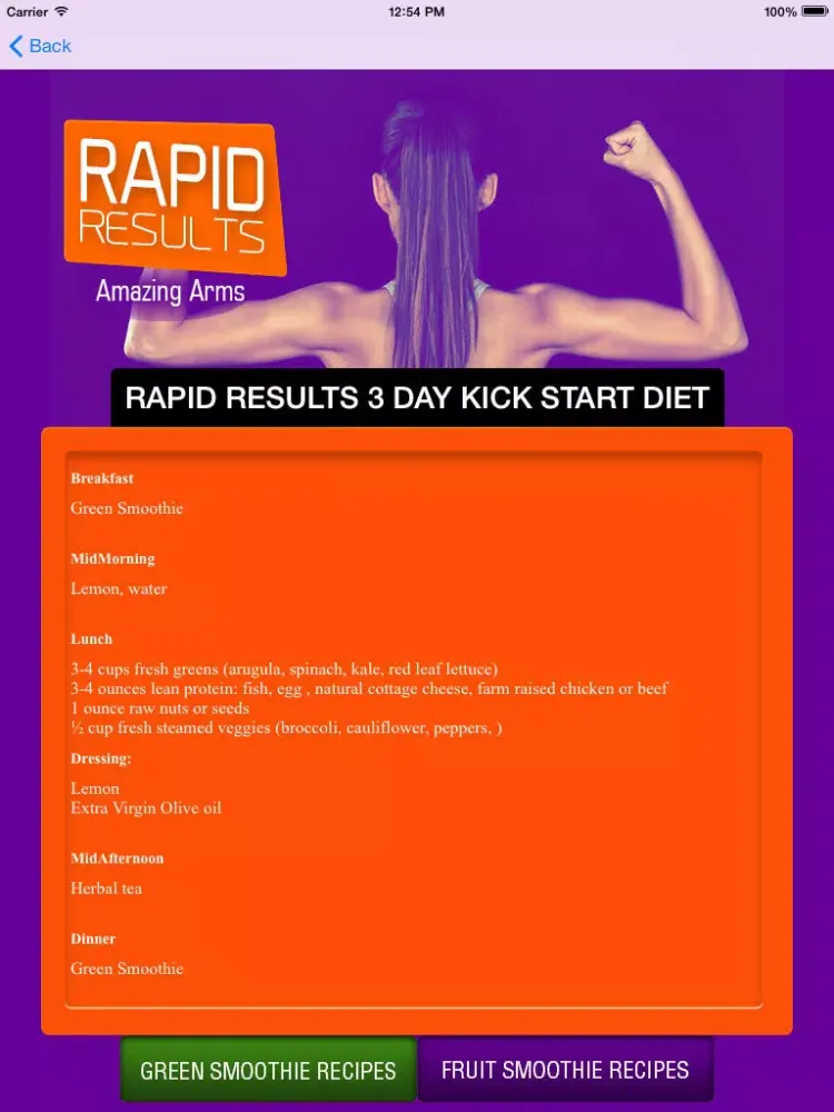 21 day arm workouts plan: fitness trainer arm workouts to get tone & sexy arms iPad 应用截图