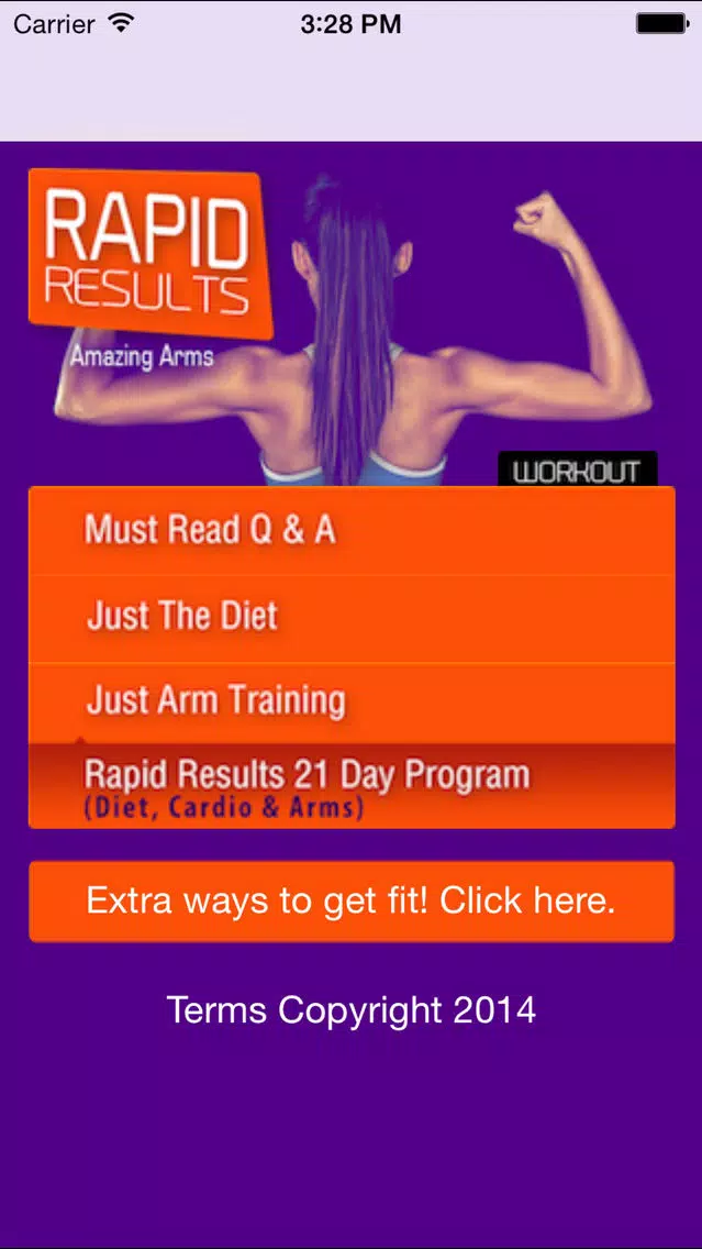 Captures d'écran de 21 day arm workouts plan: fitness trainer arm workouts to get tone & sexy arms
