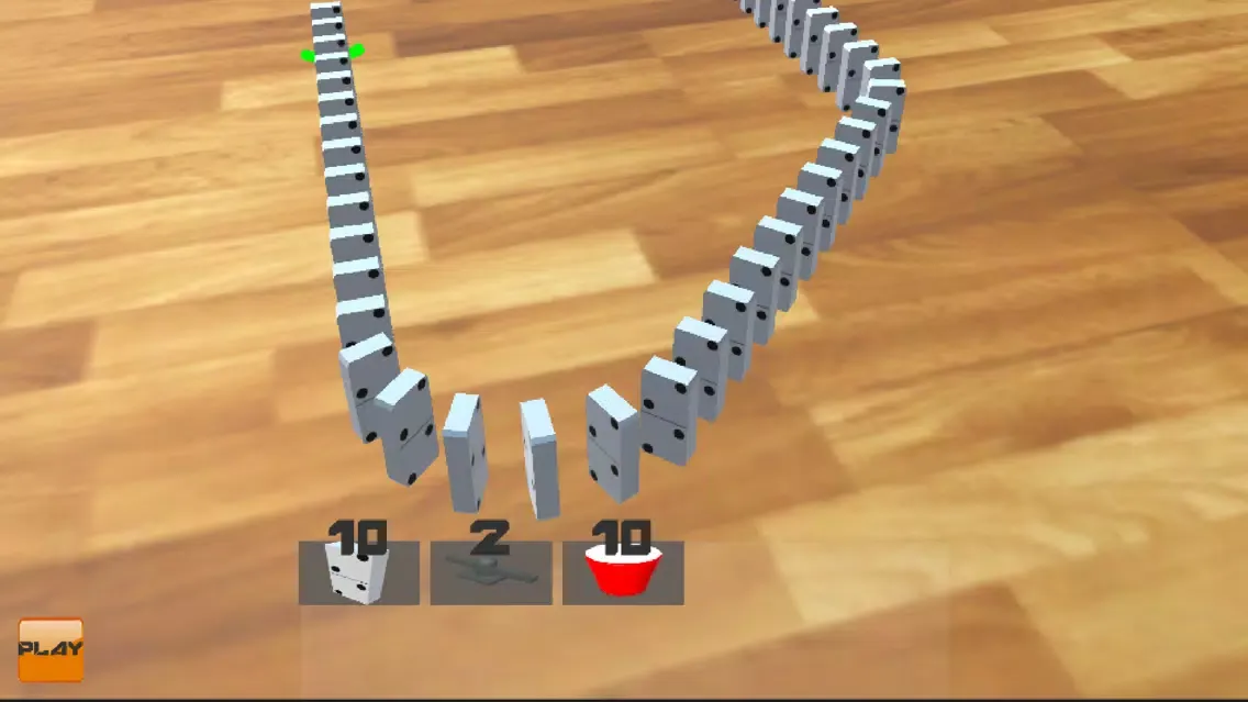 Tangkapan layar Chain-Reactions