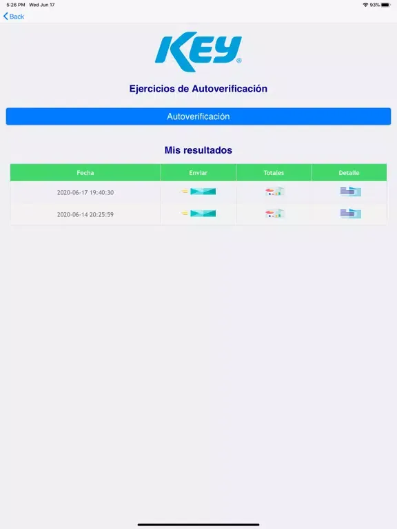 Key Zona Inmune iPad  Screenshots