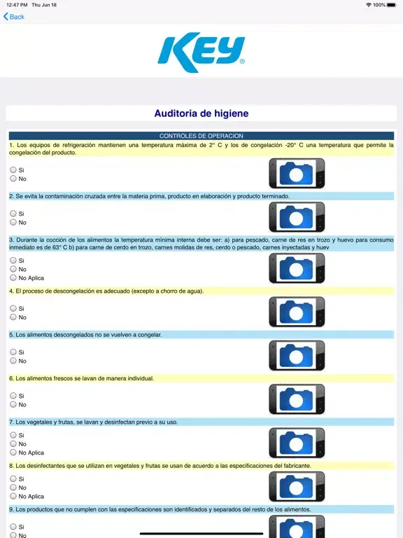 Key Zona Inmune iPad  Screenshots