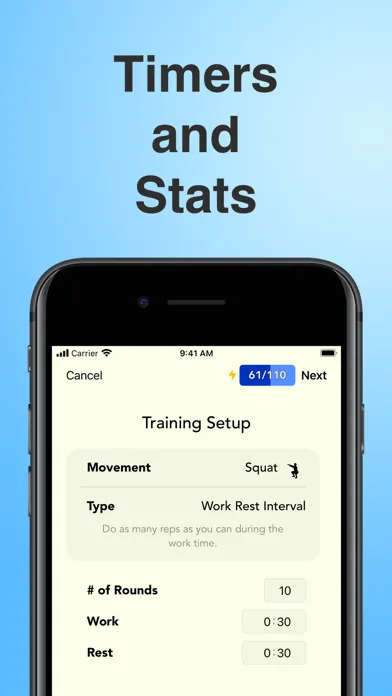 HIIT Workouts - Burpee Hero স্ক্রিনশট