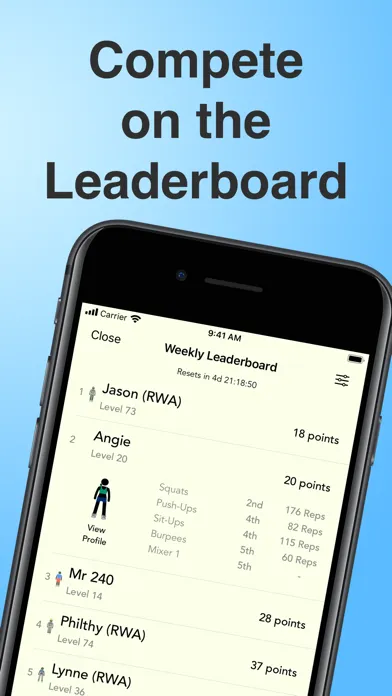 HIIT Workouts - Burpee Hero স্ক্রিনশট