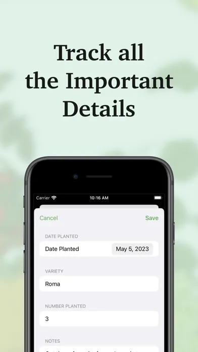 Tangkapan skrin Garden Planner+