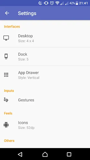 ภาพหน้าจอของ OpenLauncher (Alpha/Unstable)