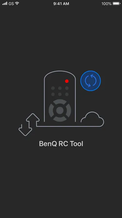Tangkapan layar BenQ遙控器工具