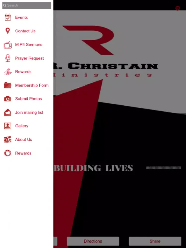 Captures d'écran de RChristrian Ministries iPad 