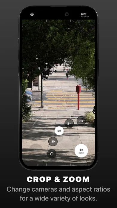 Obscura — Pro Camera Ekran Görüntüleri