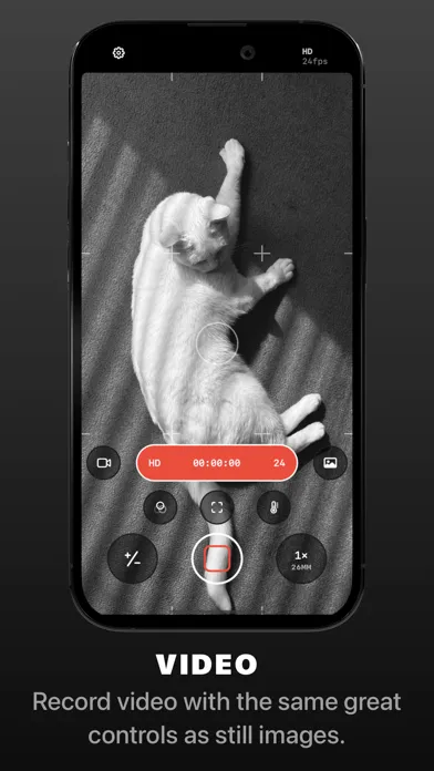 Obscura — Pro Camera Ekran Görüntüleri