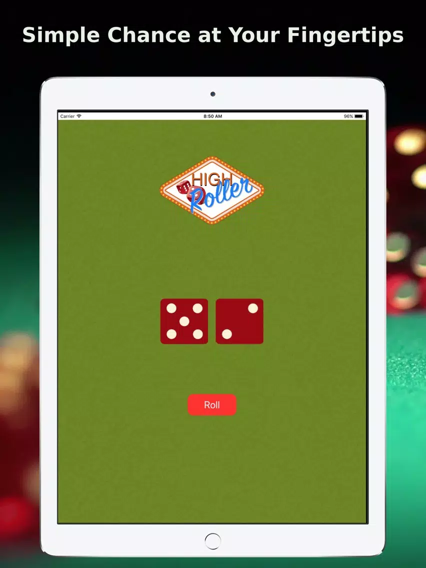 High Roller Dice iPad 应用截图