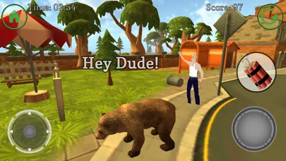 ภาพหน้าจอของ Bear On The Run Simulator