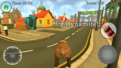 ภาพหน้าจอของ Bear On The Run Simulator
