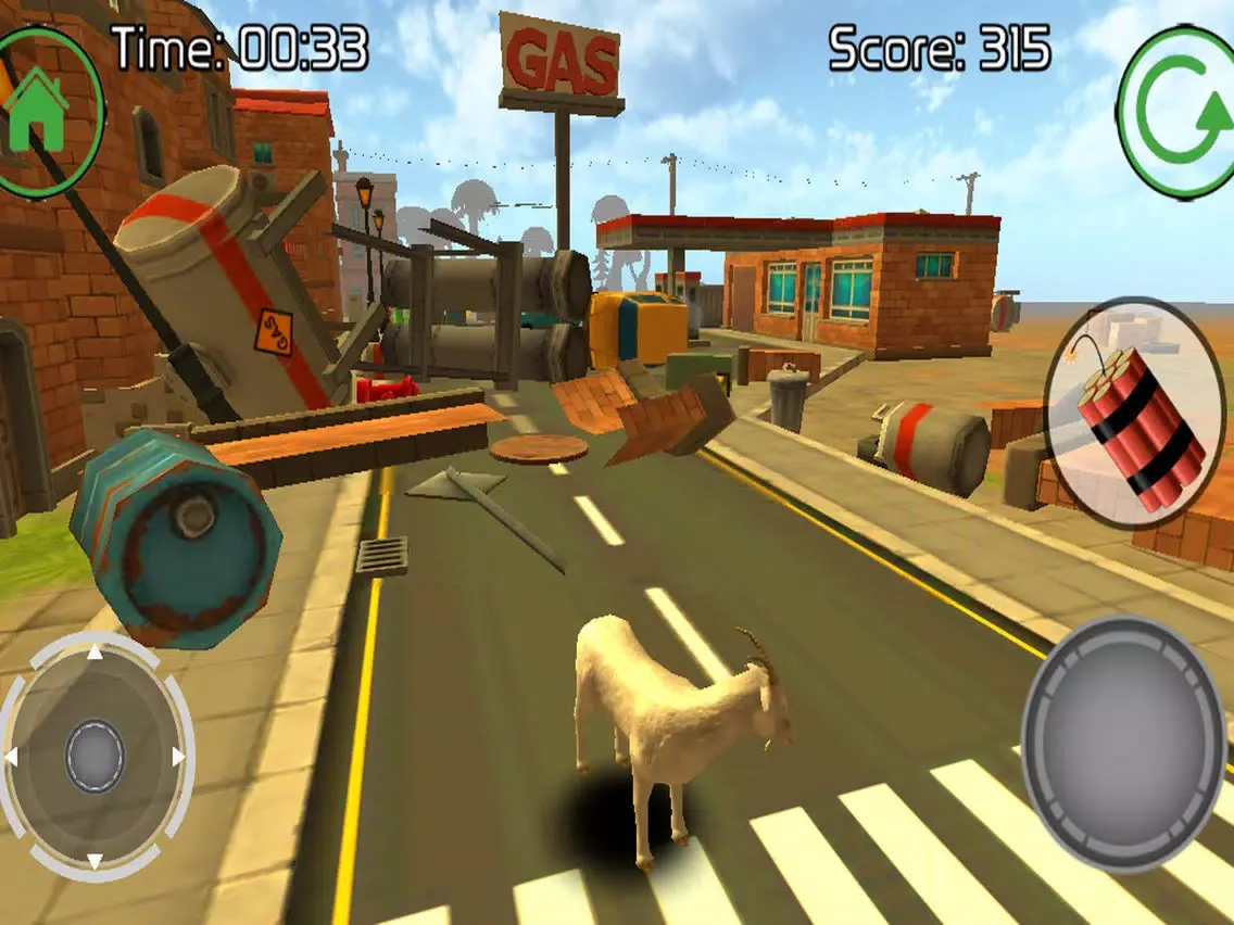 Goat Gone Wild Simulator 2 Pro iPad  Screenshots
