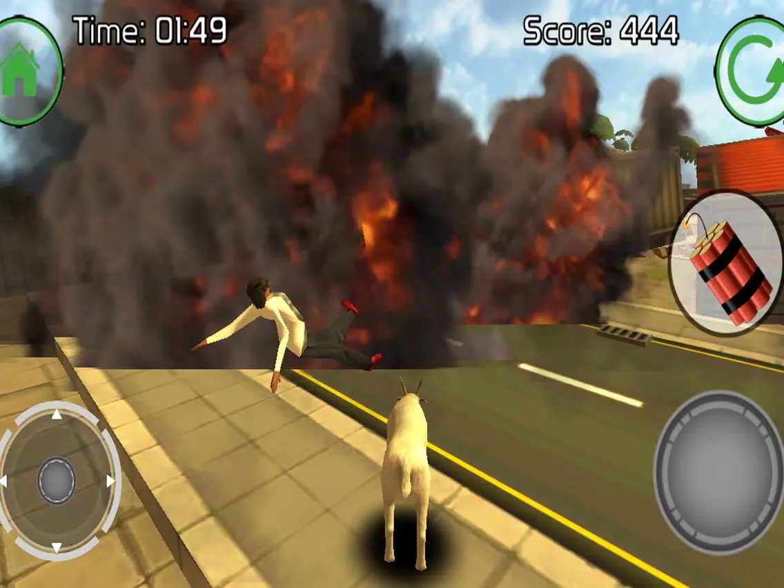 Goat Gone Wild Simulator 2 Pro iPad  Screenshots