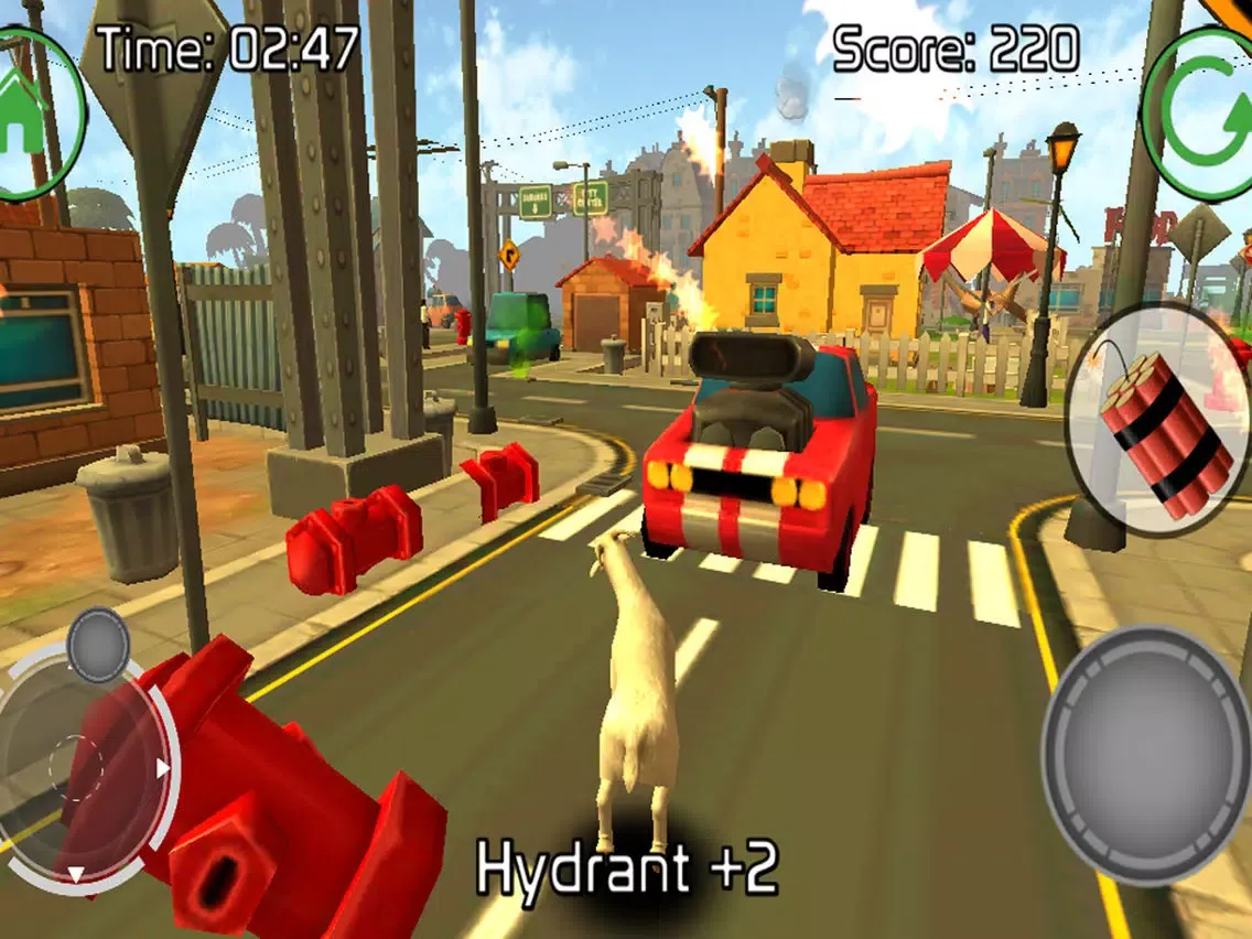 Goat Gone Wild Simulator 2 Pro iPad  Screenshots