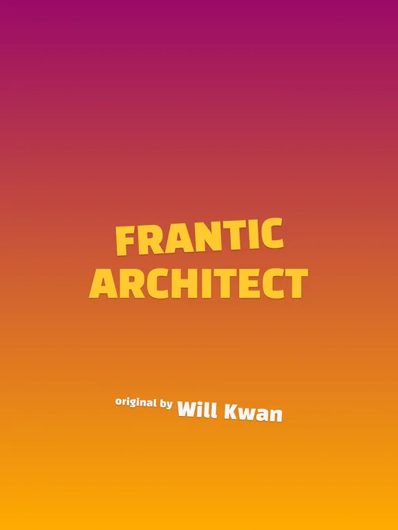 Tangkapan skrin Frantic Architect iPad 