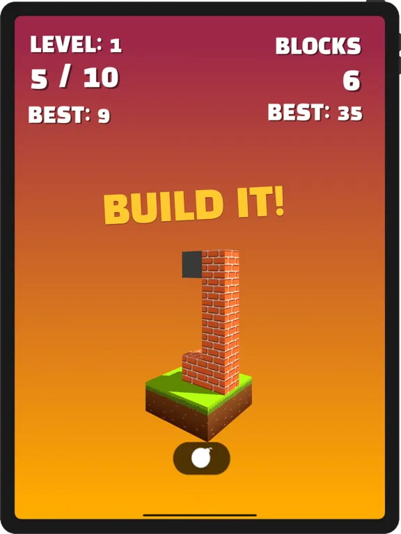 Tangkapan skrin Frantic Architect iPad 