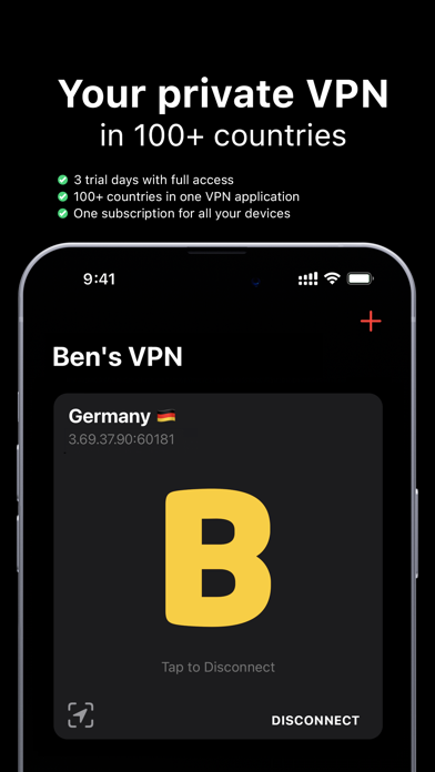 Ben's VPN 스크린샷