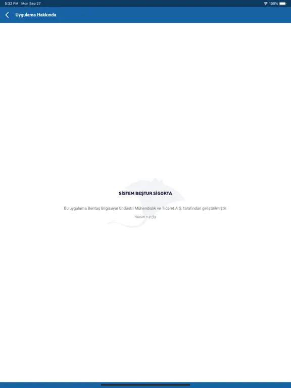 Bentaş Manta iPad  스크린샷