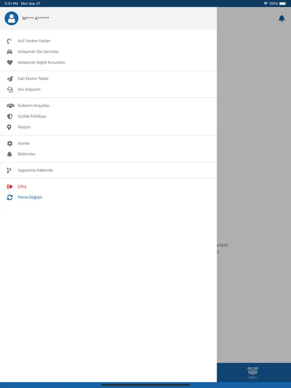 Bentaş Manta iPad  스크린샷