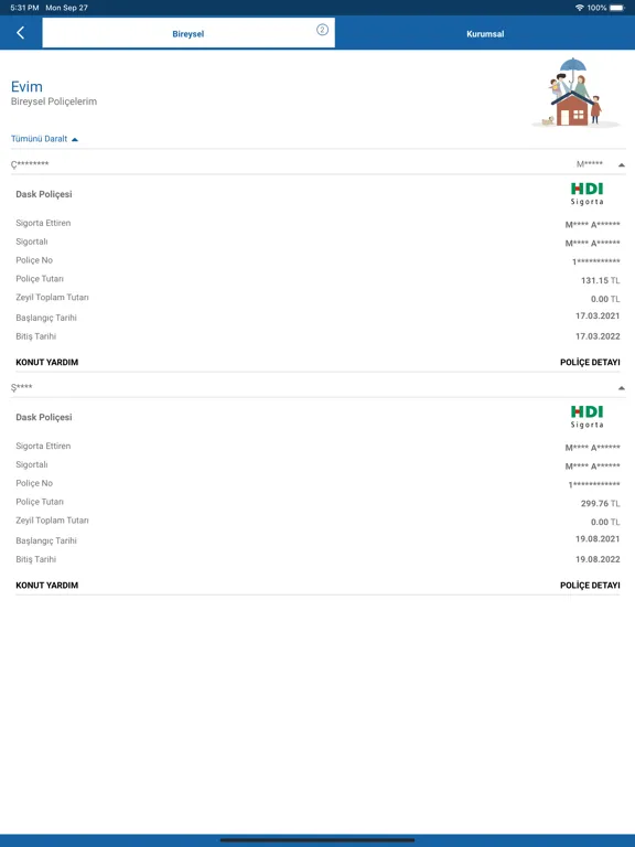 Bentaş Manta iPad  스크린샷