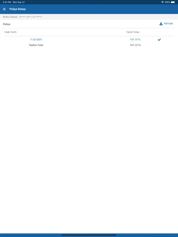 Bentaş Manta iPad  스크린샷