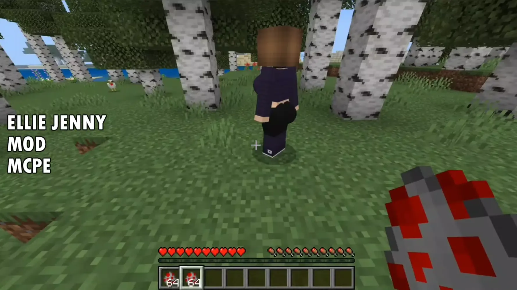 JENNY ELLIE Mod For Minecraft سکرین شاٹس