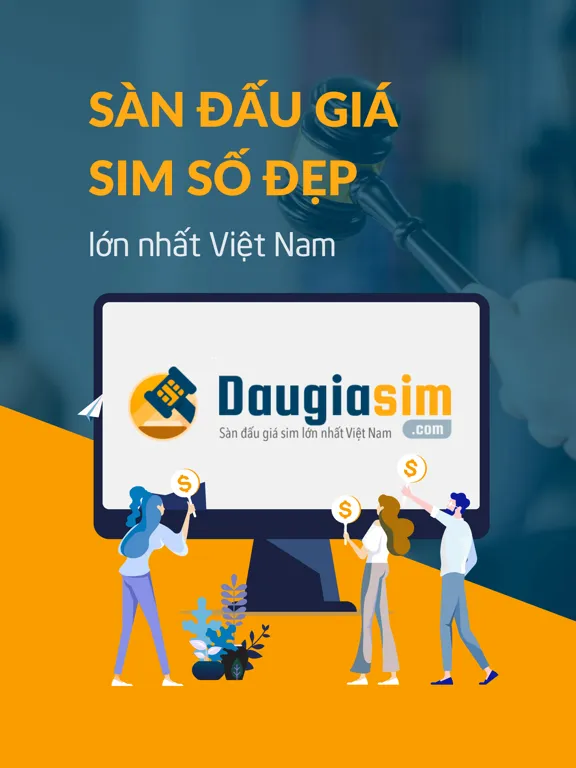 Скриншоты Đấu Giá Sim iPad 