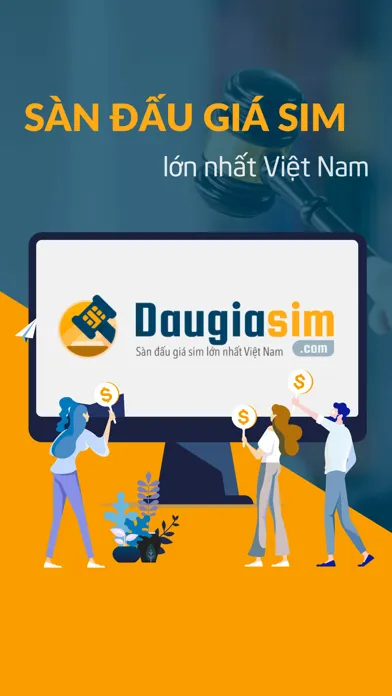 Скриншоты Đấu Giá Sim