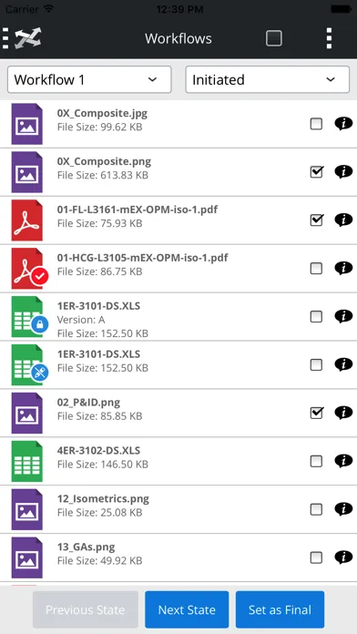 ProjectWise Edge Mobile स्क्रीनशॉट
