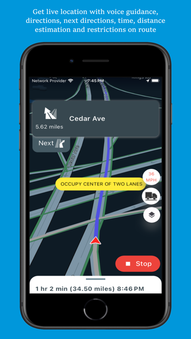 Ảnh chụp màn hình của SUPERLOAD Mobile Navigation